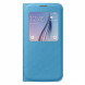 Чехол для Samsung Galaxy S6 S-View Cover (EF-CG920BLE), Blue в Нальчике