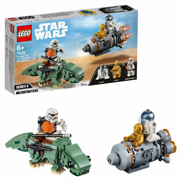 Конструктор LEGO Star Wars 75228 Спасательная капсула Микрофайтеры дьюбэк в Нальчике