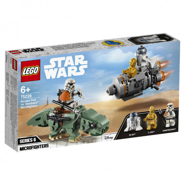 Конструктор LEGO Star Wars 75228 Спасательная капсула Микрофайтеры дьюбэк в Нальчике
