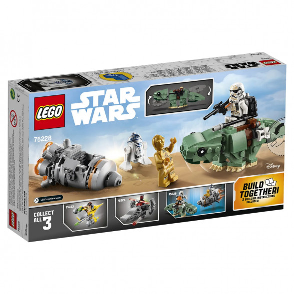 Конструктор LEGO Star Wars 75228 Спасательная капсула Микрофайтеры дьюбэк в Нальчике