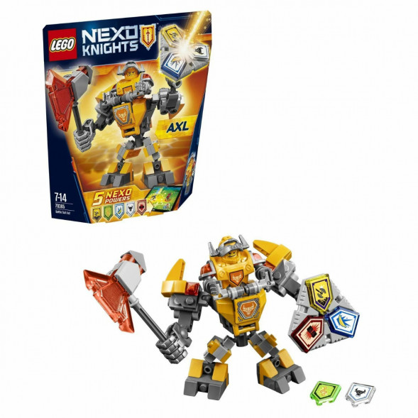 Конструктор LEGO Nexo Knights 70365 Боевые доспехи Акселя в Нальчике