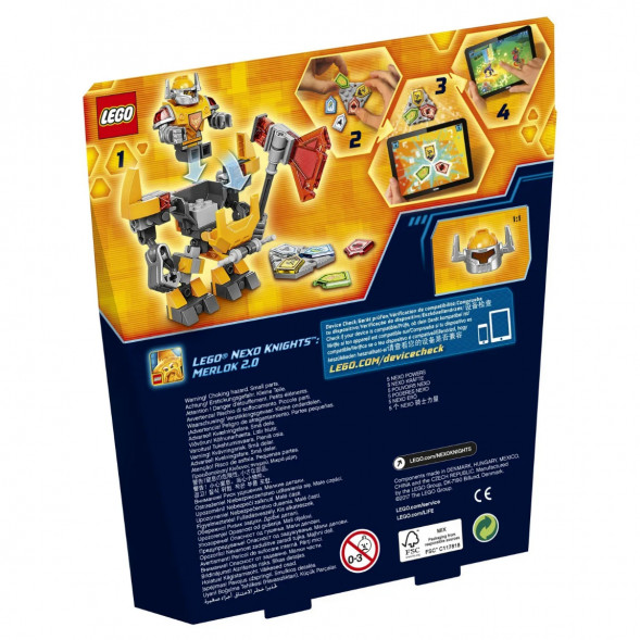 Конструктор LEGO Nexo Knights 70365 Боевые доспехи Акселя в Нальчике