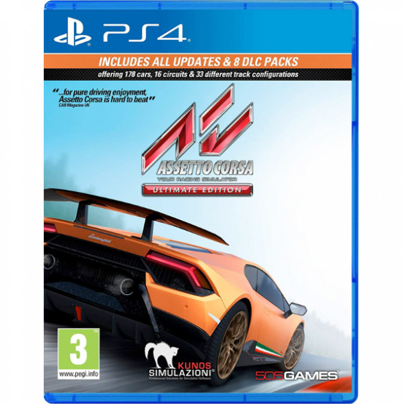 Игра Assetto Corsa. Ultimate Edition [PS4, русские субтитры] в Нальчике