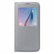 Чехол для Samsung Galaxy S6 S-View Cover (EF-CG920BSE), Silver в Нальчике
