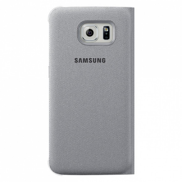 Чехол для Samsung Galaxy S6 S-View Cover (EF-CG920BSE), Silver в Нальчике