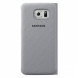 Чехол для Samsung Galaxy S6 S-View Cover (EF-CG920BSE), Silver в Нальчике