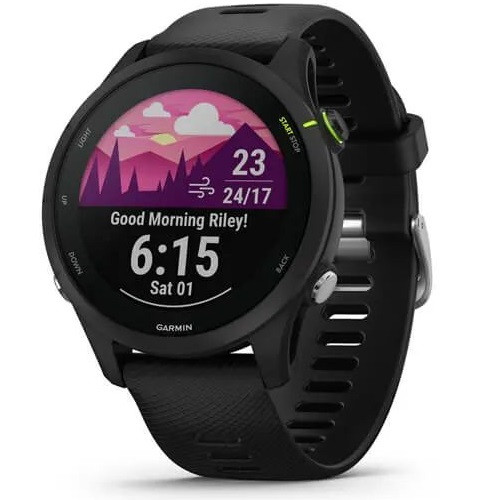 Умные часы Garmin Forerunner 255 Music, черный 010-02641-30 в Нальчике