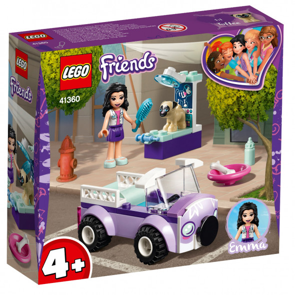 Конструктор LEGO Friends 41360 Передвижная ветклиника Эммы в Нальчике
