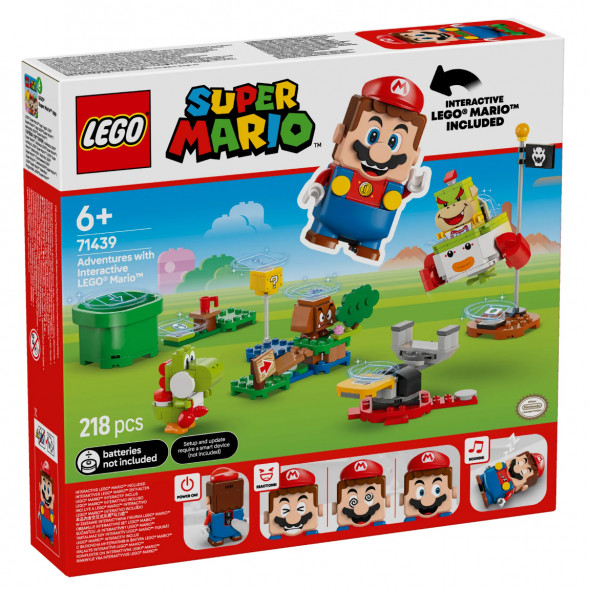 Конструктор LEGO Super Mario 71439 Приключения с интерактивным Марио в Нальчике
