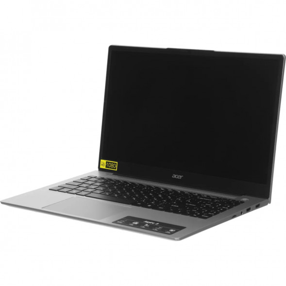 Ноутбук Acer Aspire 3 A325-42 (15.6&amp;quot;, IPS, AMD Ryzen 7 7730U 2ГГц, 8 ядер, 16ГБ DDR4, 512ГБ SSD, AMD Radeon Graphics, без ОС), серебристый в Нальчике