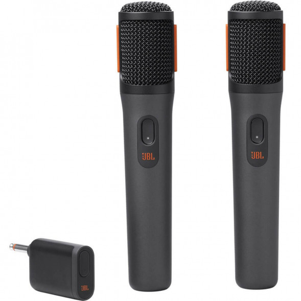 Беспроводной микрофон JBL PartyBox Wireless Mic (2 шт.) черный в Нальчике