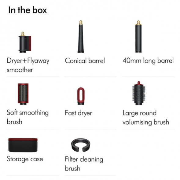 Cтайлер Dyson Airwrap Complete Long HS08 (594804-01), Red Velvet/Gold в Нальчике