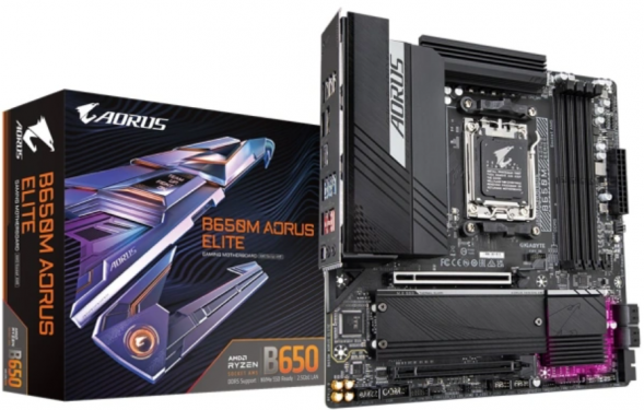 Материнская плата GIGABYTE B650M AORUS ELITE mATX в Нальчике