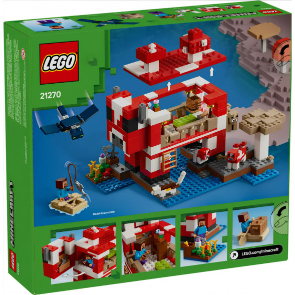 Конструктор LEGO Minecraft 21270 Грибной дом в Нальчике