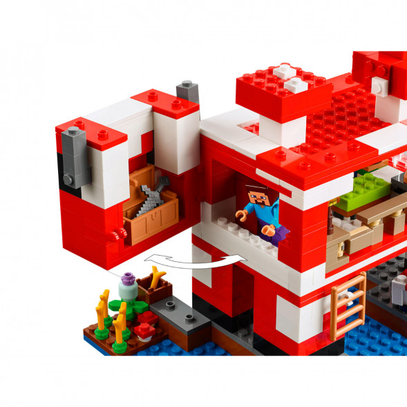 Конструктор LEGO Minecraft 21270 Грибной дом в Нальчике