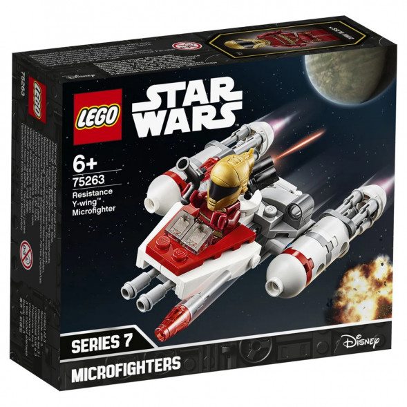 Конструктор LEGO Star Wars 75263 Микрофайтеры Истребитель Сопротивления типа Y в Нальчике