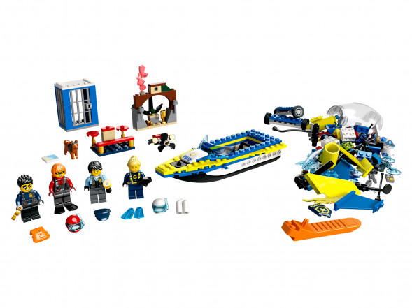 Конструктор LEGO City 60355 Детективные миссии водной полиции в Нальчике