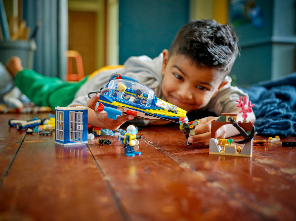 Конструктор LEGO City 60355 Детективные миссии водной полиции в Нальчике