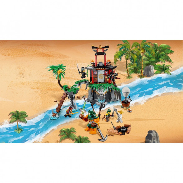 Конструктор LEGO Ninjago 70604 Остров тигриных вдов в Нальчике