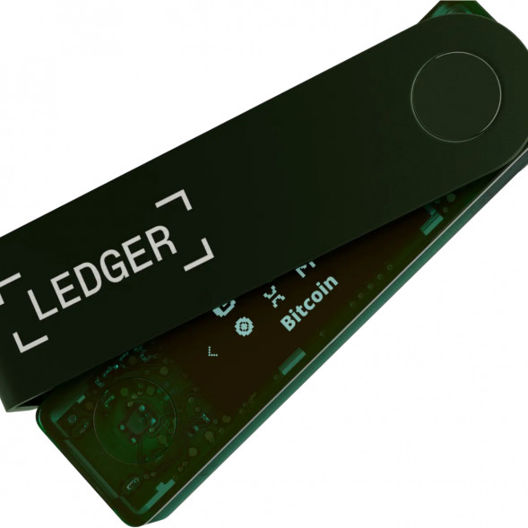 Аппаратный криптокошелёк Ledger Nano X, Emerald Green в Нальчике