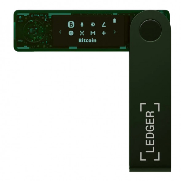 Аппаратный криптокошелёк Ledger Nano X, Emerald Green в Нальчике