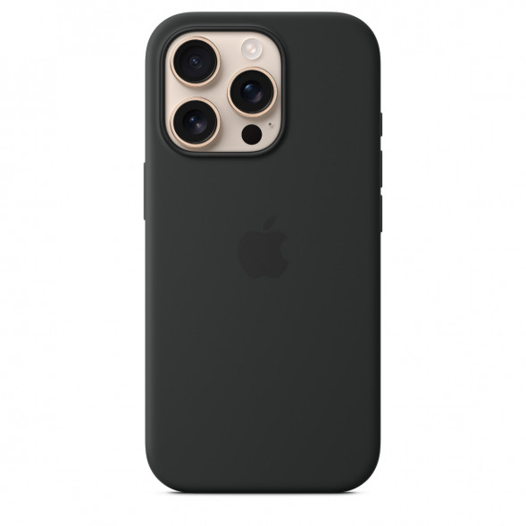 Чехол Apple iPhone 16 Pro Silicone Case with MagSafe, Black (MYYJ3ZM/A) в Нальчике