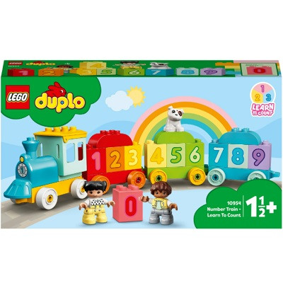 Конструктор LEGO DUPLO 10954 Поезд с цифрами - учимся считать в Нальчике