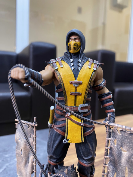 3D фигурка Скорпион Mortal Kombat в Нальчике