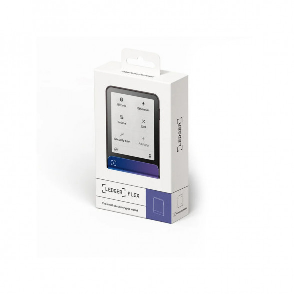 Аппаратный криптокошелек Ledger Flex+Recovery Key, Neptune Blue в Нальчике