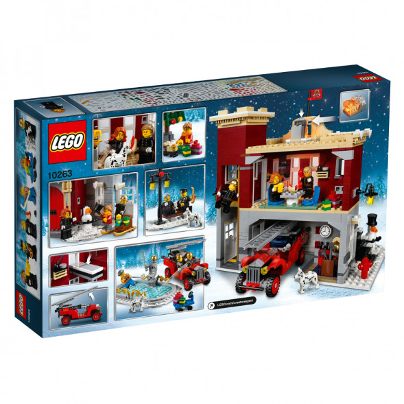 Конструктор LEGO Creator 10263 Пожарная часть в зимней деревне в Нальчике