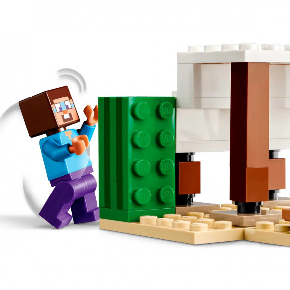Конструкция LEGO Minecraft 21251 Экспедиция Стива в пустыню в Нальчике