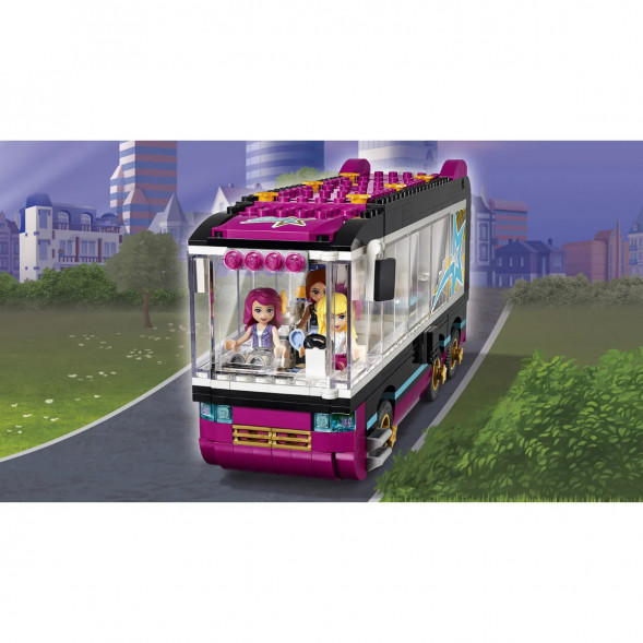 Конструктор LEGO Friends 41106 Поп звезда: гастроли в Нальчике