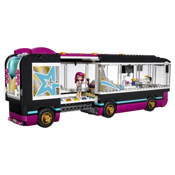 Конструктор LEGO Friends 41106 Поп звезда: гастроли в Нальчике