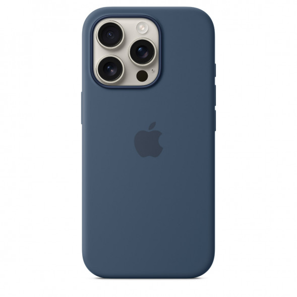 Чехол Apple iPhone 16 Pro Silicone Case with MagSafe, Denim (MYYK3ZM/A) в Нальчике