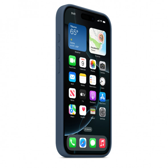 Чехол Apple iPhone 16 Pro Silicone Case with MagSafe, Denim (MYYK3ZM/A) в Нальчике