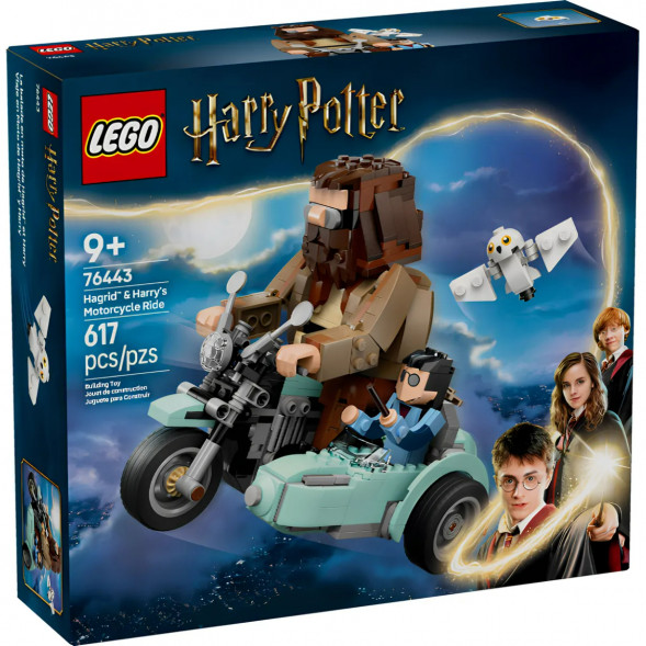 Конструктор LEGO Harry Potter 76443 Поездка Хагрида и Гарри на мотоцикле в Нальчике