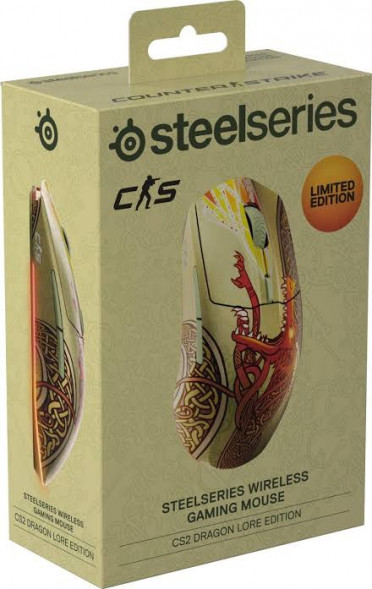 Беспроводная игровая мышь Steelseries CS2 Dragon Lore WL + USB Type-A 18000 DPI в Нальчике