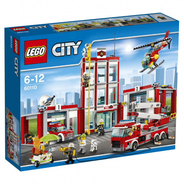Конструктор LEGO City 60110 Пожарная часть в Нальчике