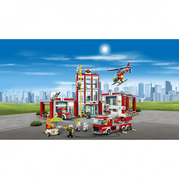 Конструктор LEGO City 60110 Пожарная часть в Нальчике