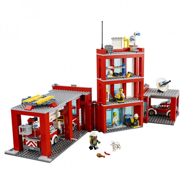 Конструктор LEGO City 60110 Пожарная часть в Нальчике