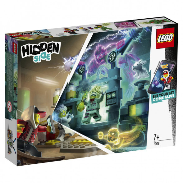 Конструктор LEGO Hidden Side 70418 Лаборатория призраков в Нальчике