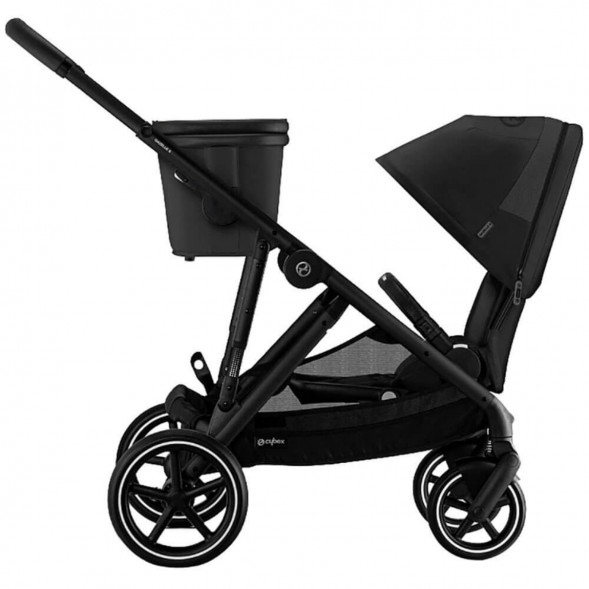Детская коляска Cybex Gazelle S BLK Moon Black с корзиной и дождевиком в Нальчике
