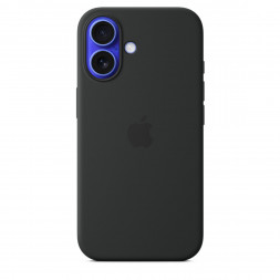 Чехол Apple для iPhone 16 Silicone MagSafe, Black (MYY13ZM/A)