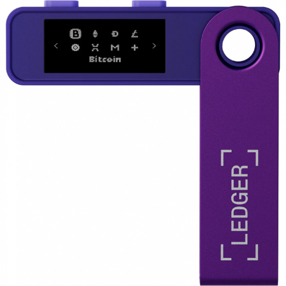Криптокошелек Ledger Nano S Plus 1 шт., Purple Amethyst в Нальчике