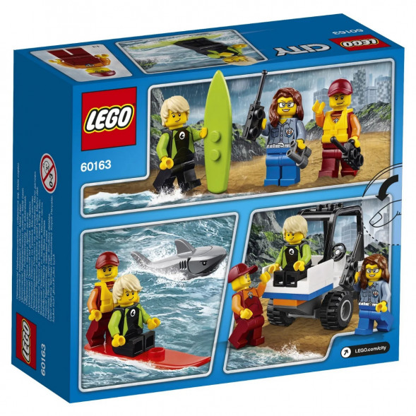 Конструктор LEGO City 60163 Береговая охрана в Нальчике