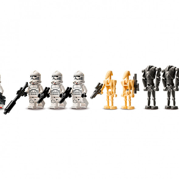 Конструктор LEGO Star Wars 75372 Боевой набор солдат-клонов и боевых дроидов в Нальчике