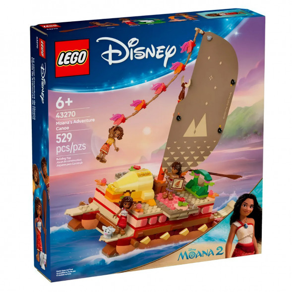 Конструктор LEGO Disney 43270 Моана: приключение на каноэ в Нальчике