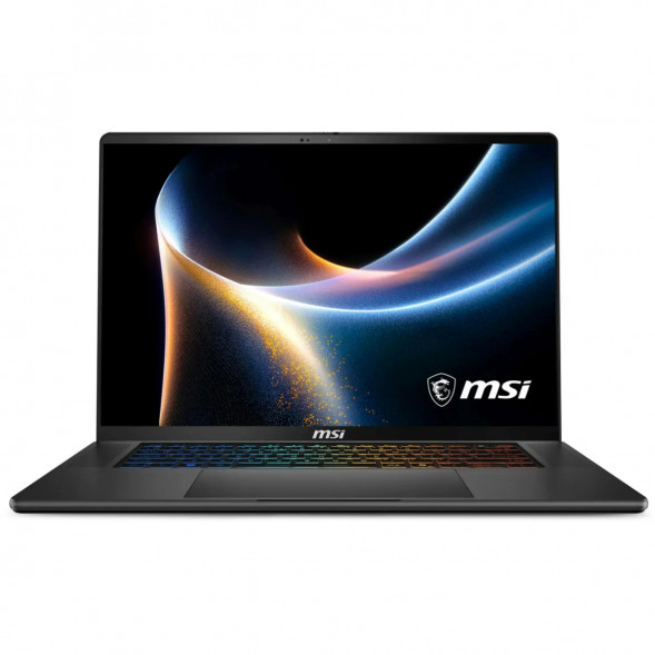 Ноутбук MSI Stealth 16 AI+ B3WI-012RU (16&amp;quot;, OLED, Intel Core Ultra 9 386H 2.1ГГц, 16 ядер, 32ГБ DDR5, 1ТБ SSD, NVIDIA GeForce RTX 5080, Windows 11 Home), черный в Нальчике