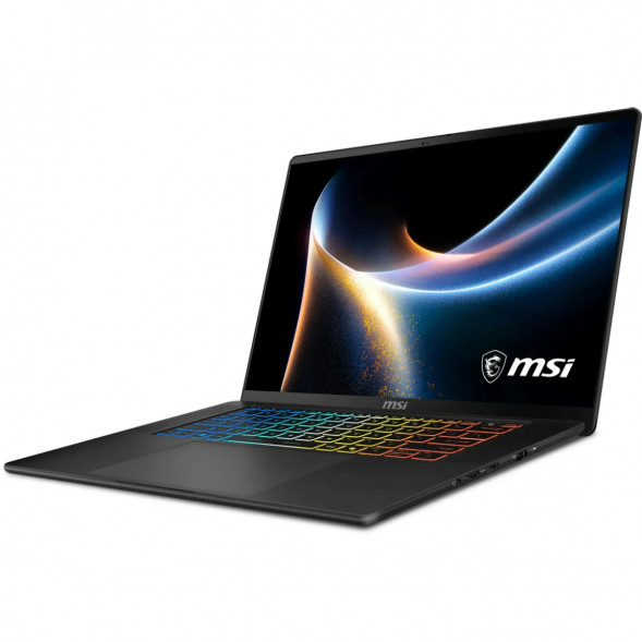 Ноутбук MSI Stealth 16 AI+ B3WI-012RU (16&amp;quot;, OLED, Intel Core Ultra 9 386H 2.1ГГц, 16 ядер, 32ГБ DDR5, 1ТБ SSD, NVIDIA GeForce RTX 5080, Windows 11 Home), черный в Нальчике