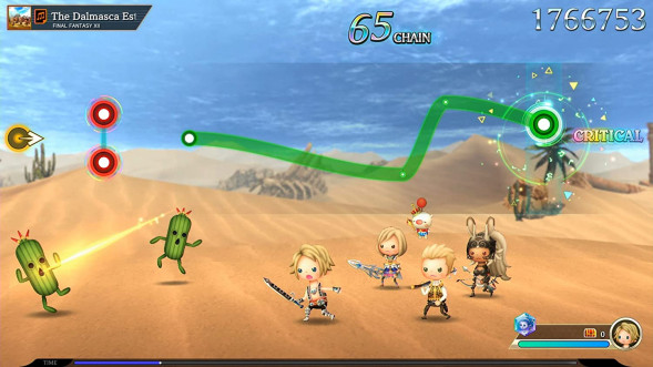 Игра Theatrhythm: Final Bar Line [Nintendo Switch, английская версия] в Нальчике